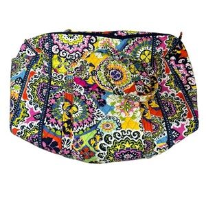 Vera Bradley Women's Large Original Duffel Bag Colorful Kaleidoscope Quilted